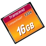 TRANSCEND 16GB COMPACT FLASH 133X