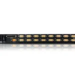ATEN 16-Port 19'' VGA LCD Integrated USB/PS2 Combo KVM with an Extra Console port and USB peripheral support W/(USKB/SPKB)/W/(US