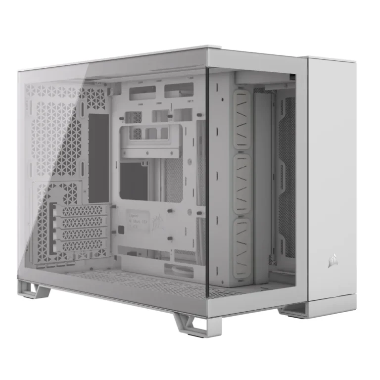 iCUE 2500X Micro ATX White Dual Chamber PC Case