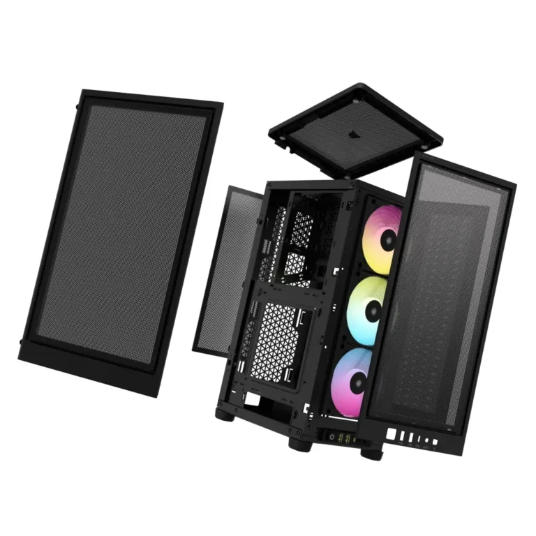 iCUE 2000D RGB AIRFLOW Black Mini-ITX PC Case