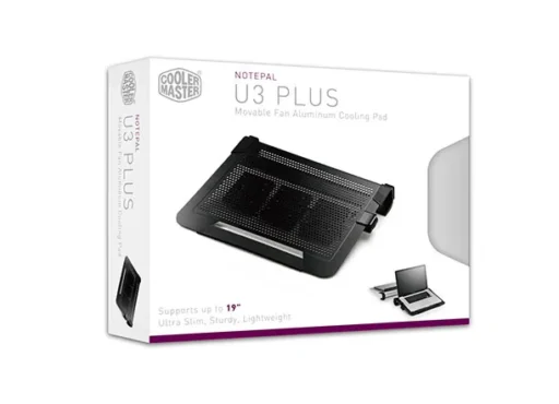 Cooler Master NotePal U3 Plus Notebook Cooling Pad 19-inch 1