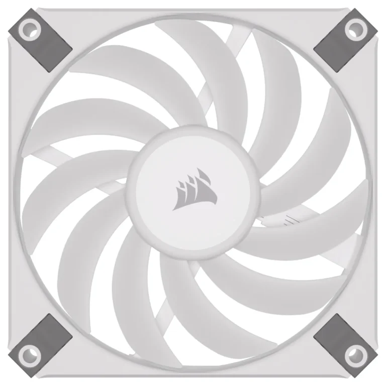 Corsair iCUE AF120 RGB SLIM 120mm PWM Fluid Dynamic Bearing Fan - White