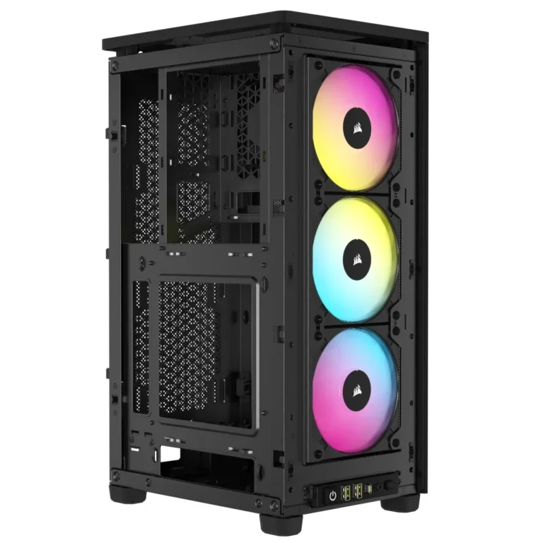 iCUE 2000D RGB AIRFLOW Black Mini-ITX PC Case