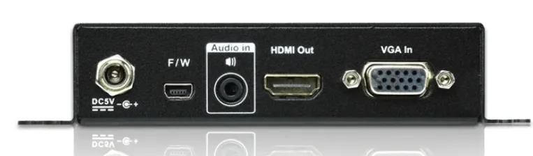 VGA to HDMI with scaler