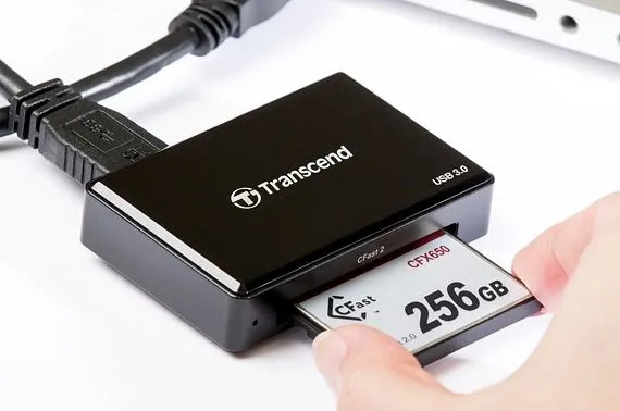 TRANSCEND USB3.0 CFAST CARD READER
