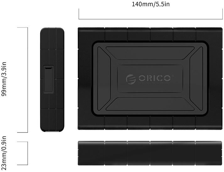 ORICO 2.5 USB3.0 EXT 3 LAYER HD