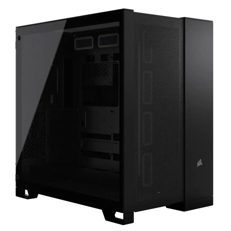 6500X Mid-Tower Black Dual Chamber PC Case