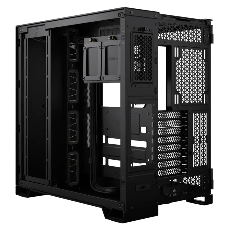 6500X Mid-Tower Black Dual Chamber PC Case