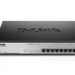 D-Link 8-Ports 10/100/1000Mbps Unmanaged Gigabit Switch (Metal Case; 8 x POE ports)