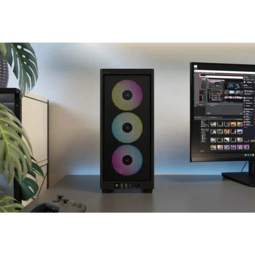 5000D RGB Airflow White Tempered Glass Mid Tower;