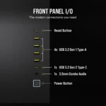 6500D Airflow Black Tempered Glass Mid-Tower