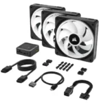 Corsair iCUE LINK QX120 RGB 120mm PWM Fans Starter Kit