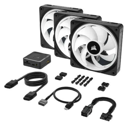 Corsair iCUE LINK QX120 RGB 120mm PWM Fans Starter Kit
