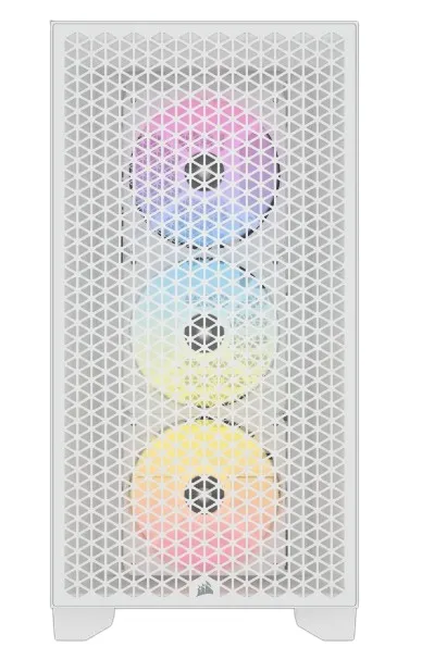 3000D RGB AIRFLOW White Mid-Tower PC Case