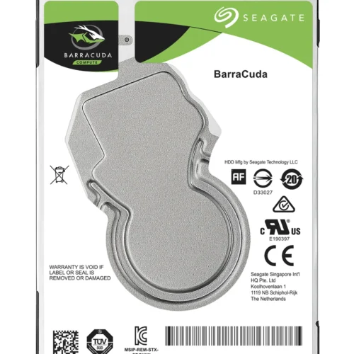 Seagate Barracuda 5TB; 2.5'' Notebook drive; SATA 6GB/s; RPM 5400; 128MB Cache 15mm