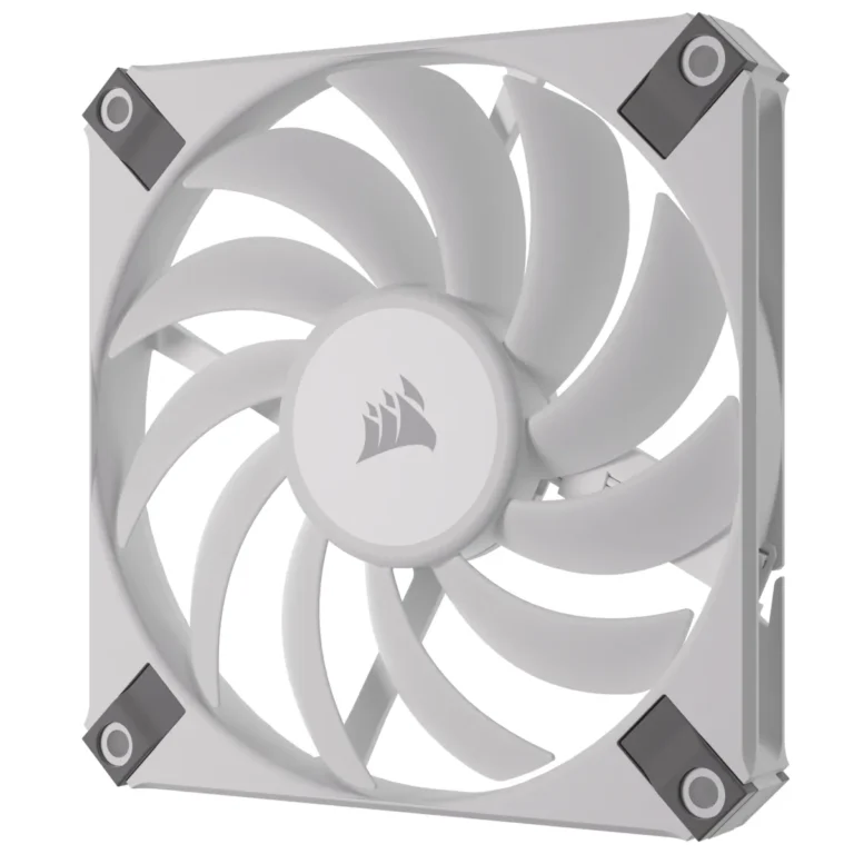 Corsair iCUE AF120 RGB SLIM 120mm PWM Fluid Dynamic Bearing Fan - White