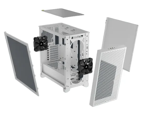 3000D AIRFLOW White Mid-Tower PC Case