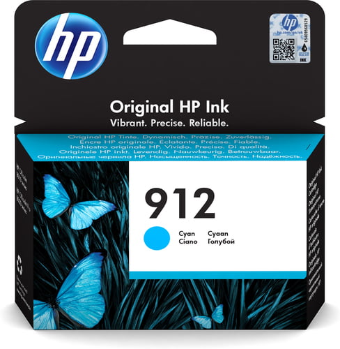 3YL77AE_default.jpg HP # 912 Cyan Original Ink Cartridge