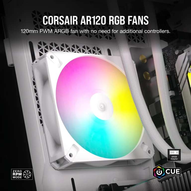 CORSAIR iCUE AR120 Digital RGB 120mm PWM Fan Triple Pack