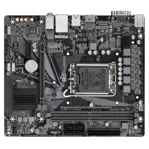 GIGABYTE Motherboard Intel? H610 Chipset for LGA 1700