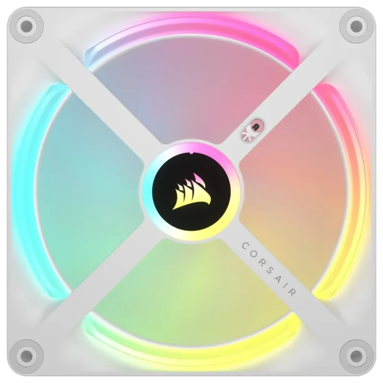 Corsair iCUE LINK QX140 RGB 140mm PWM Fans Starter Kit - White