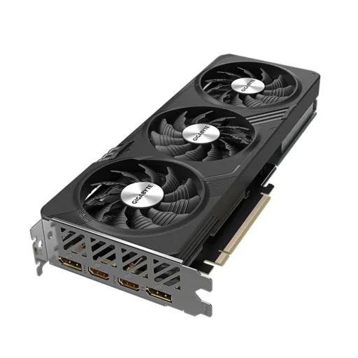 GIGABYTE nVidia GeForce RTX 4060 Gaming OC - 8GB GDDR6; 128-Bit Memory Bus; 2x HDMI; 2x DisplayPort; Min 450W PSU.