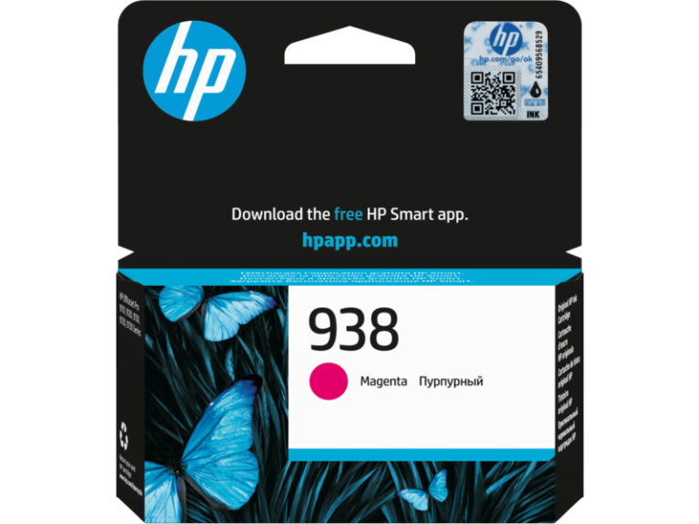 HP 938 Magenta Original Ink Cartridge