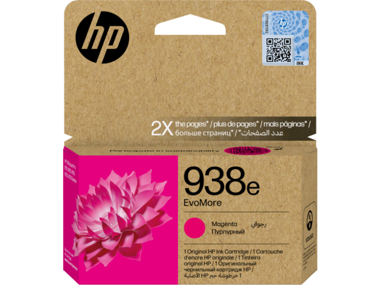 HP 938e EvoMore Magenta Original Ink Cartridge
