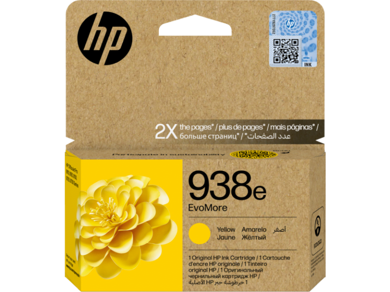HP 938e EvoMore Yellow Original Ink Cartridge