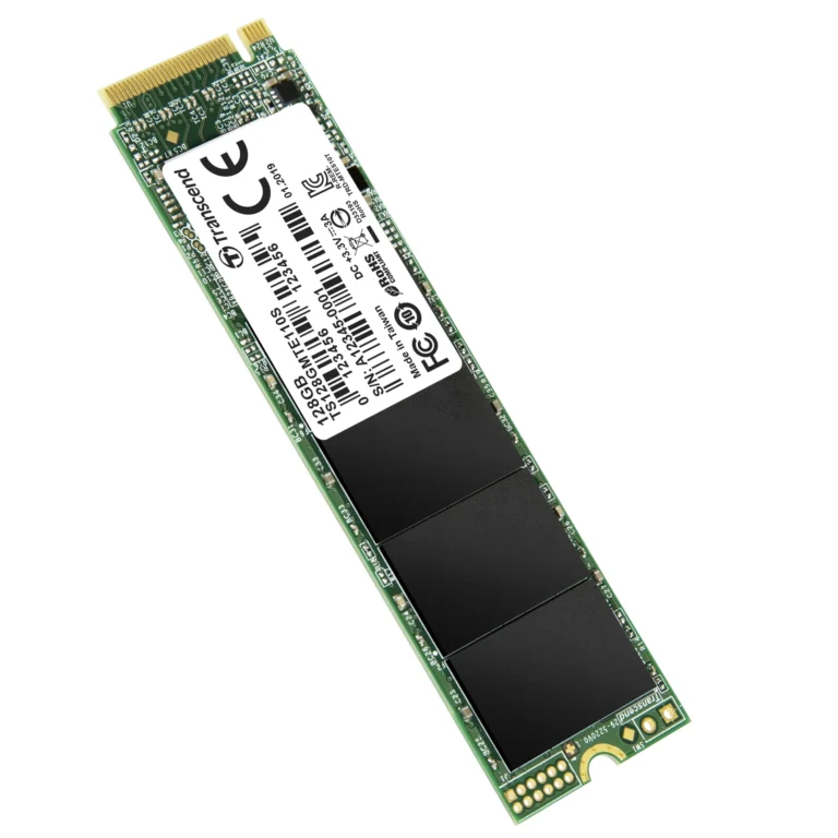 TRANSCEND 128GB MTE110S PCI-E GEN 3x4 M.2 2280 SSD 3D TLC - 1500 MB/s Read 550 MB/s Write - 50 TBW