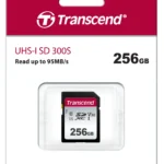 TRANSCEND 300S 256GB UHS-1 CLASS 10 U1 U3 V30 SDXC CARD 3D NAND