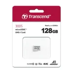 TRANSCEND 128GB MICRO SDXC C 10 UHS-I U1/U3 V30 A1 WITH ADAPTOR