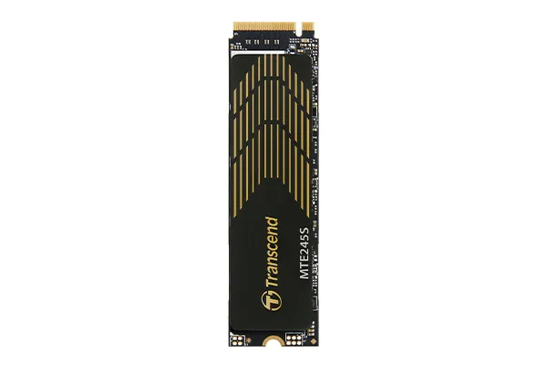 TRANSCEND 500GB MTE245S PCI-E GEN 4X4 M.2 NVMe 2280 SSD 3D TLC - 4800 MB/s Read 4000 MB/s Write - 300 TBW