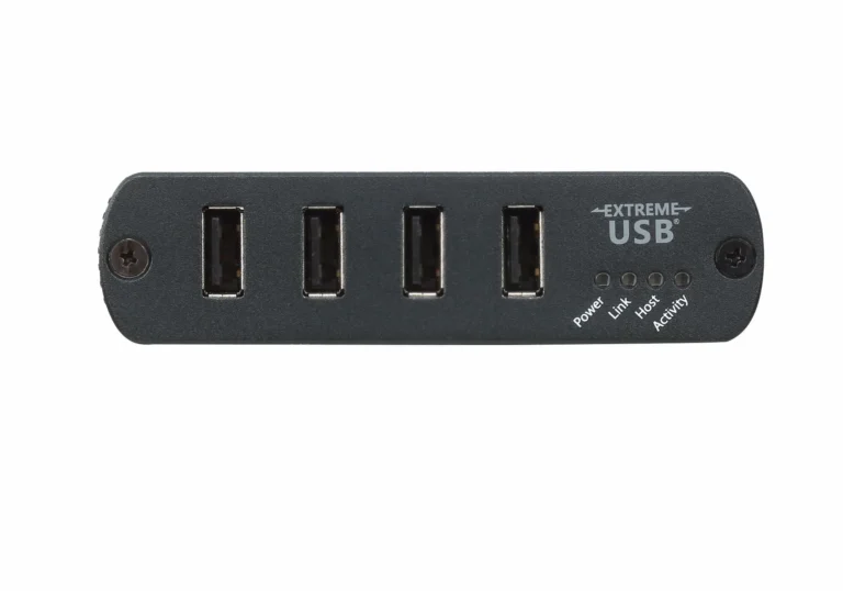 ATEN 4-Port USB 2.0 Cat 5 Extender over LAN