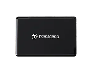 TRANSCEND USB3.1 UHS-II MULTICARD READER - BLACK