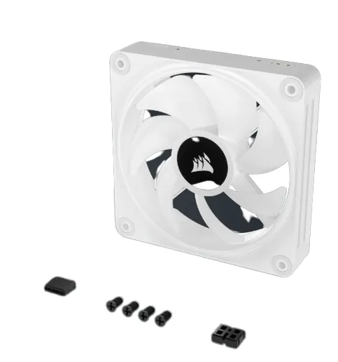 Corsair iCUE LINK QX120 RGB 120mm PWM Fan Expansion Kit - White