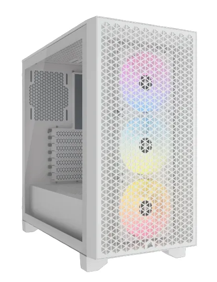 3000D RGB AIRFLOW White Mid-Tower PC Case