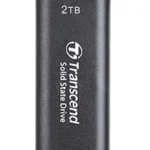 TRANSCEND 2 TB ESD310C USB3.2 TYPE A & C (USB 10Gbps) OTG COMPACT PORTABLE SSD - Read 1050MB/s Write 950 MB/s - Black