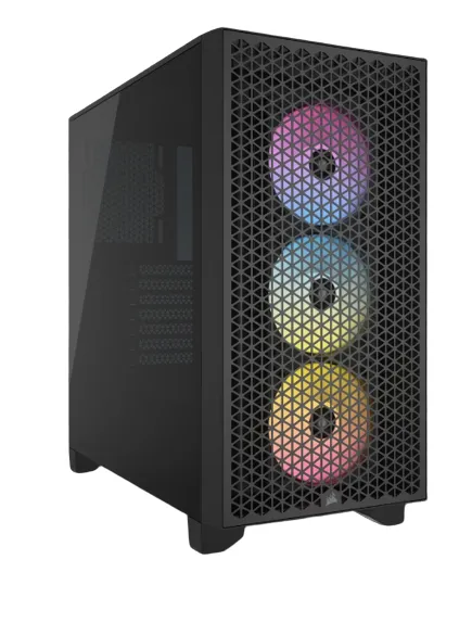 3000D RGB AIRFLOW Black Mid-Tower PC Case