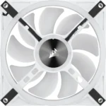 Corsair iCUE QL140 RGB 140mm PWM Dual Fan Kit with Lighting Node CORE - White