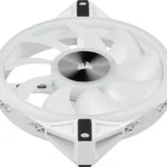 Corsair iCUE QL140 RGB 140mm PWM Dual Fan Kit with Lighting Node CORE - White