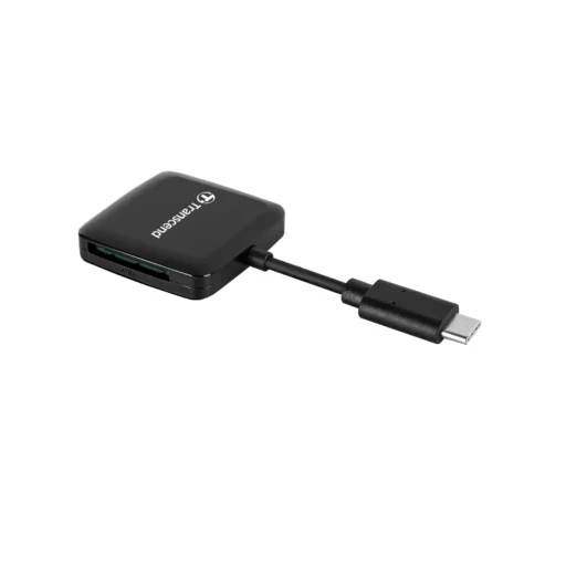 Transcend USB 3.2 Gen1 Type C ( 5 Gbps) SD & MicroSD Card Reader