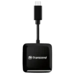 Transcend USB 3.2 Gen1 Type C ( 5 Gbps) SD & MicroSD Card Reader