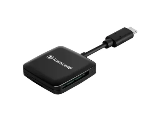 Transcend USB 3.2 Gen1 Type C ( 5 Gbps) SD & MicroSD Card Reader