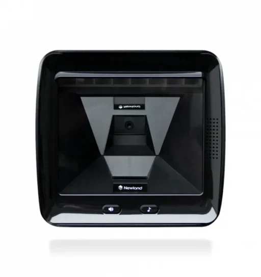 Newland FR80 Salmon 2D CMOS Mega Pixel Large window vertical desktop scanner with -inchL-inch mounting bracketn3 mtr USB cable and mu