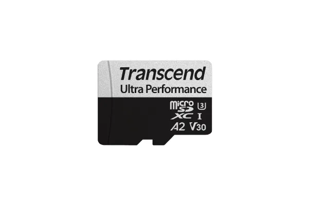 TRANSCEND 340S 128GB ULTRA PERFROMANCE MICRO SD UHS-I U3 V30 A2 CLASS10 - READ 160 MB/S - WRITE 90MB/S - WITH SD ADPTOR