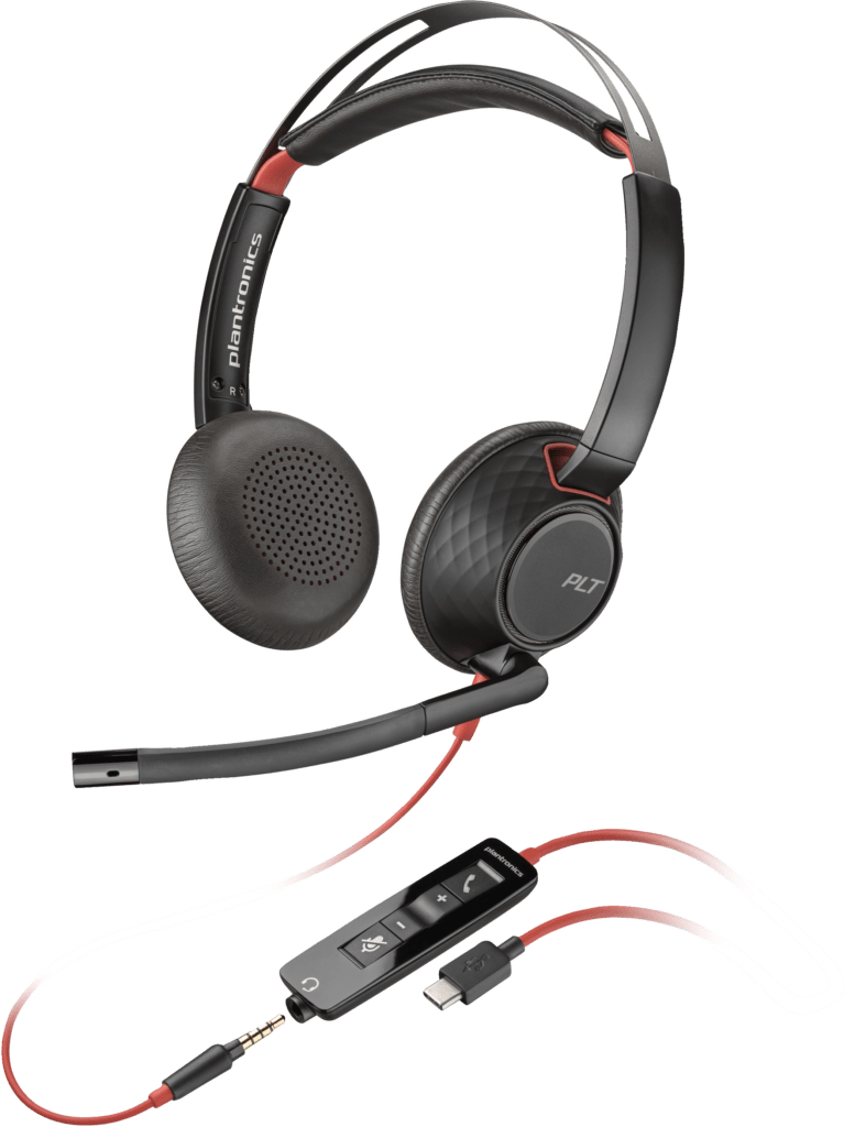 Poly Blackwire 5220 M 3.5mm USB-A+C Headset