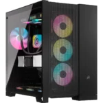 6500D Airflow Black Tempered Glass Mid-Tower