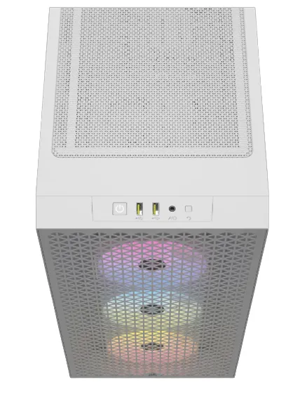 3000D RGB AIRFLOW White Mid-Tower PC Case