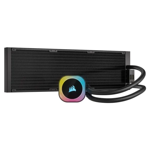 Corsair iCUE LINK H170i RGB Liquid CPU Cooler - QX140 RGB Fans - 420mm Radiator - Fits Intel? LGA 1700; AMD? AM5 - Hub Included